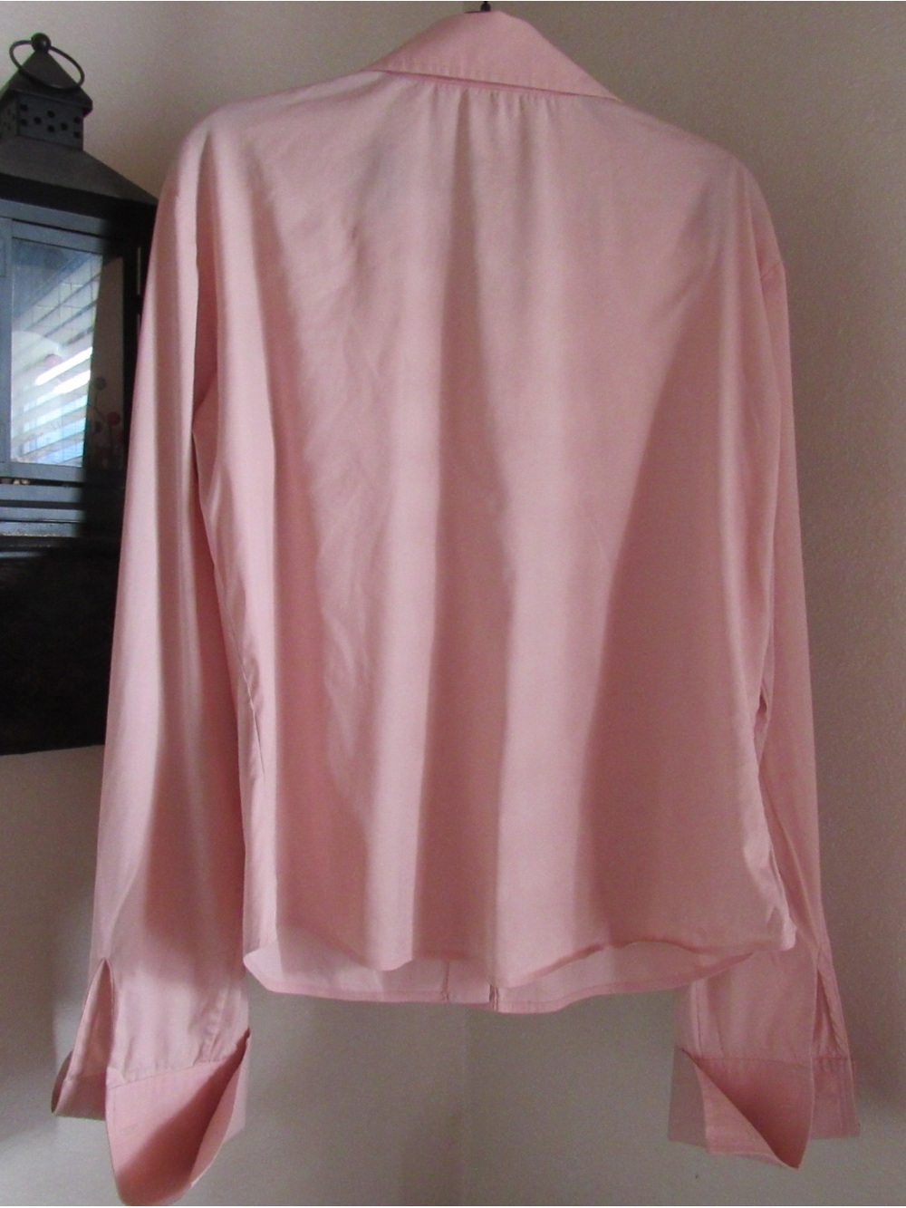 Gucci Pale Pink Women's Button-Down Shirt w/ French Cuffs - Picture 2 of 11